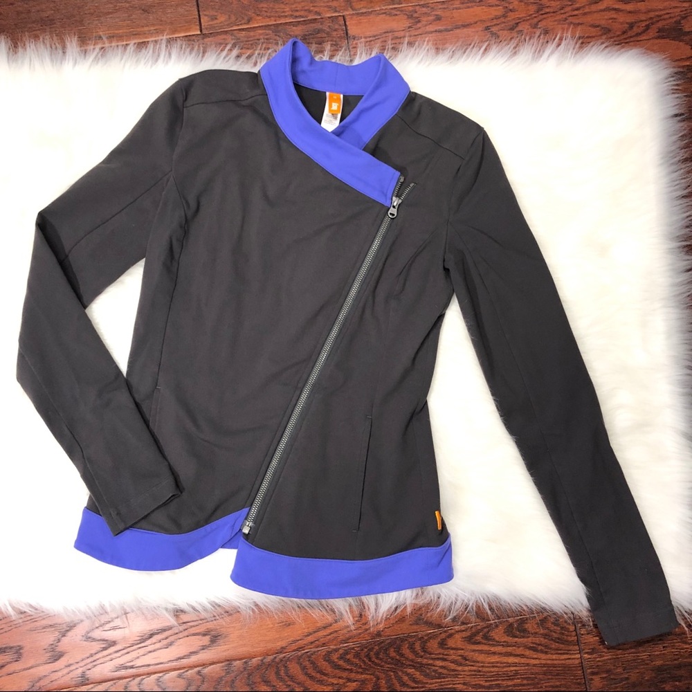 Lucy Gray Asymmetrical Fitted Athletic Jacket